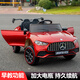 Gardenia baby electric car four-wheel children's toy car can seat men and women and children remote control car four-wheel drive charging stroller red single drive + remote control + music and light electric drive