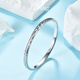 GsunG platinum solid double nail sand bracelet for women PT950 pure platinum fashion bracelet Chinese Valentine's Day gift for girlfriend Price by gram Contact before bidding