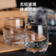Green apple glass small water cup household small wine glass white wine glass spirit cup lead-free glass drinking cup 12 pieces white wine glass 80ml