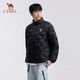 Camel Women's Down Jacket Autumn and Winter New Men's and Women's Lightweight High Puff Warm Windproof Anti-static Jacket