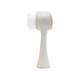 Cepillo de silicona para lavado de cara, cepillo de cerdas suaves, cepillo de limpieza de doble cara, cepillo de limpieza facial, artefacto de poro para eliminación de puntos negros, cepillo de masaje de cerdas suaves, cepillo de lavado de cara (paja de trigo blanco), tamaño grande