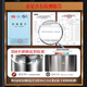 I VE German 304 stainless steel tea can storage tank food-grade household large-capacity multi-purpose storage tank sealed tank small 800ml stainless steel sealed tank free tea spoon when ordering - single also free