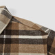 Semir Wang Anyu | Shopping mall same style | Woolen jacket men's winter plaid shirt 25 retro tops 101725118103