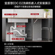 Yidunpu dishwasher built-in household 17 sets of true three-layer large-capacity five-arm cleaning 120 four-membrane hot air drying five-star disinfection first-level water efficiency EDC-D2 independent embedded dual-use丨80 high-temperature washing丨light plasma sterilization