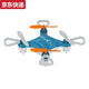 Sanqihu Mini UAV Small UAV Boys Children's Toy Anti-fall Quadcopter Remote Control Aircraft Helicopter Bright Black
