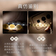 Century-old Fengxiang genuine freshwater pearl bracelet for women Zhuji 2024 new elastic cord French bracelet small stack wear Zhuhui 7-8mm 14K gold beads 16cm