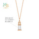 Chow Sang Sang Diamond Pendant 18K Color Gold Light Chasing Lighthouse 92727P Pricing