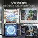 Haier Xiaohonghua 2.0 550L French-style multi-door dual-system dual-cycle household refrigerator first-class energy efficiency 2025 new model BCD-550WGHFDC9GYU1 national subsidy