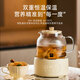 World Kitchen American Corning health pot all-glass thermostatic kettle teapot teapot 1.2L office flower teapot kettle electric kettle tea leakage