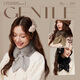 CACUSS scarf women's autumn and winter fashion plush small scarf cross cold protection neck warm neck sleeve fur collar