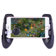 Three-in-one mobile game controller, new mini controller, mobile phone holder, chicken king, chicken-eating artifact, multi-auxiliary game controller, grip type, king artifact peripherals, stretch folding handle, standard package, three-in-one game controller*1