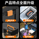 Camper fishing box built-in storage box fishing special small medicine box Luya box accessories box fishing gear tool box black gold can be placed in the fishing box fishing gear storage box