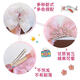 Children's three-dimensional crown hairpin headdress girl princess high-end headdress little girl hairpin baby hair accessories top clip TS384-02 pink crown anti-rust clip