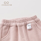 Fanlie VOONLIE Girls' Pants Winter Wear 2025 New Style Children's Casual Outer Pants Baby Girl Warm Plush Straight Pants Pink 90 cm