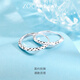 Zokai platinum earrings PT950 plain hoop earrings simple and versatile birthday gift about 2.27g E03611