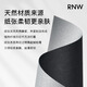 Ruwei (RNW) oil-absorbing paper 100 sheets replacement portable package contains powder puff to absorb oil but not water, unisex