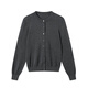 Made in Tokyo 100% woolen sweater sweater women's cardigan sweater 25 autumn and winter new jacket jacket high-end floral gray L