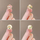 New Chinese Style Flower Clivia Brooch Good Women's Retro Tassel Cheongsam Corsage Suit Pin Accessories Magnolia Brooch - 1 piece