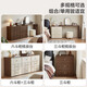 Lin's Home Retro Six Drawer Cabinet Dressing Table Integrated French Dressing Table Master Bedroom High-Quality Maple Sugar Series RC2C Cream | Six Drawer Cabinet Dressing Table