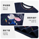 Disney girls sweatshirt autumn and winter velvet thickened Zootopia style top girls pullover navy blue 140