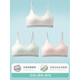 PLANDOO (PLANDOO) girls' developmental underwear, 13-year-old high school students, girls' bras and sports vests, new junior high school students and children, white + green + pink, 3 pieces M _ Suitable for 60-90 Jin Jin equals 0.5 kg
