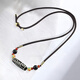 Emeishan has passed the nine-eye Dzi bead pendant amulet for men and women, and is a birthday gift for boys and girls in their zodiac year.