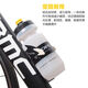 Yusenyi ED aluminum alloy bicycle water bottle cage mountain bike folding bike matching riding water bottle cage with screws silver