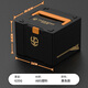Camper fishing box built-in storage box fishing special small medicine box Luya box accessories box fishing gear tool box black gold can be placed in the fishing box fishing gear storage box