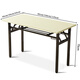 Quanpinwu foldable desk computer desk desktop bedroom simple desk learning writing desk office spring table long table