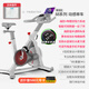 Yingerjian Spinning Bike Home Silent Magnetic Controlled Resistance Adjustment Intelligent Indoor Sports Weight Loss Gym Commercial Equipment White-Quick Burning Dashboard-Personal Trainer Online Guidance Free Shock Absorbing Pad