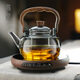 Gaoming electric ceramic stove glass teapot set household high temperature resistant tea kettle boiling tangerine peel special tea boiler tea stove special for tea drinking Moxiang pot + Kangming stove 1000ml