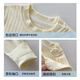All-cotton era all-cotton era baby autumn clothing single-piece top baby autumn long-sleeved T-shirt pure cotton type A autumn close-fitting inner wear ivory white type A pure cotton top 80 cm