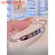 Ningfeng 999 sterling silver pure silver bracelet female junior high school student bracelet student solid silver bracelet plain ring for girlfriend lucky lucky style same style