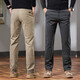 Wear-resistant and durable casual pants men's new spring and autumn thin men's pants loose straight business versatile men's pants 258 khaki high quality 32 recommended 130-140 Jin Jin equals 0.5 kg