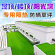 Fake lawn simulated artificial turf plastic green carpet rooftop balcony roof sun room villa courtyard outdoor 2.5 cm thickened extra dense spring grass 1 meter wide 11 meters long manual cutting