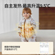 OUYUN baby sleeping bag spring and autumn children's warm ginger constant temperature anti-kick quilt 1-3 years old baby thin quilted split-leg sleeping bag Squirrel 80