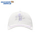 Skechers Skechers Autumn New Hat Girls Sweet Fashion Baseball Cap Comfortable and Versatile Peaked Cap P325G043 Marshmallow White/0074 99