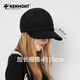 Kenmont autumn and winter lace hollow double-layer cotton upgraded duck beret female British fashion new painter hat black M suitable for head circumference_55c-58cm (adjustable)