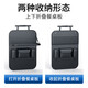 Car seat back storage bag Car rear seat back rack Car hanging bag Rear multifunctional small table Black 1 piece