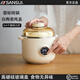 Shanshui Japanese Shanshui Bird's Nest Electric Stew Pot Small 1-2 Persons Baby Food Pot Ceramic Electric Stew Pot Fully Automatic Waterproof Stew Household Mini Electric Stew Cup 1.2L Multifunctional Ceramic Electric Stew Cup