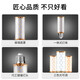 FSL Foshan Lighting (FSL) ultra-bright LED light bulb candle bubble columnar bubble corn energy-saving bubble E14 small screw light source energy-saving lamp wide-angle light-emitting 9W three-stage dimming gold