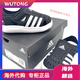 Adidas (adidas) 20 summer new baby toe-cap sandals children's non-slip Velcro soft-soled sports shoes for boys and girls beach black and white 25