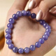 SIRCONSTANCE Tanzanite Bracelet Women's Purple Crystal Bracelet Natural Authentic Official Flagship Store Light Luxury Niche Exquisite New Tanzanite Bracelet Size About 6MM Select Yao