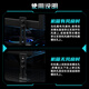 ANQULIFE graphics card bracket 50/40 series fan position support bracket horizontal anti-sag sea view room desktop computer chassis metal fixed bracket AQ-B010