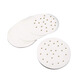 JCZS German brand steamer paper steamed bun pad paper food-grade household special steamer cloth pad steamed bun pad cloth one 100 sheets 9cm non-stick steamer paper