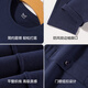 MiiOW Men's Thermal Underwear Pure Cotton Autumn Clothes Autumn Pants Round Neck Brushed Maternal and Infant Grade First-Class Lycra Baby Cotton Suit