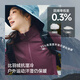 Beneunder jacket women's outdoor air velvet autumn and winter retractable hood sports elastic cotton jacket CL236 rattan fog gray M