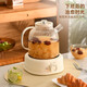 Health kettle, kettle, hot water kettle, thermostatic kettle, tea kettle, tea kettle, one-piece glass, fully automatic, small household, multifunctional office, large capacity, high borosilicate glass with tea drain 2L