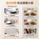 Kangbach hot pot 304 stainless steel uncoated thickened soup pot household hot pot pot for mutton shabu-shabu open flame induction cooker universal free soup spoon colander suitable for 3-4 people 30cm