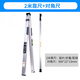 2-meter folding aluminum alloy folding level ruler with high precision vertical digital display for engineering inspection 2-meter ruler + diagonal ruler